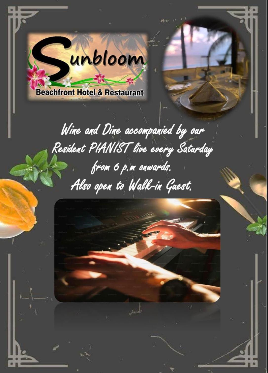 Sunbloom Beachfront Hotel And Restaurant Zambales Sinabacan Esterno foto
